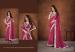 Picture of Superb Net & Silk Hot Pink Saree