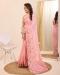 Picture of Delightful Silk Light Coral Saree