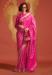 Picture of Pleasing Silk Hot Pink Saree