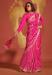 Picture of Pleasing Silk Hot Pink Saree