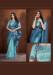 Picture of Bewitching Silk Cadet Blue Saree