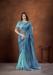 Picture of Bewitching Silk Cadet Blue Saree