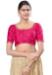 Picture of Exquisite Silk Deep Pink Designer Blouse