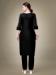 Picture of Appealing Cotton Black Kurtis & Tunic