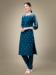 Picture of Enticing Cotton Navy Blue Kurtis & Tunic