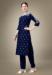 Picture of Fine Cotton Midnight Blue Kurtis & Tunic