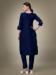 Picture of Fine Cotton Midnight Blue Kurtis & Tunic