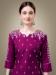 Picture of Nice Cotton Purple Kurtis & Tunic