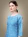 Picture of Excellent Cotton Medium Turquoise Kurtis & Tunic