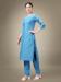 Picture of Excellent Cotton Medium Turquoise Kurtis & Tunic