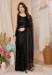 Picture of Taking Chiffon Black Saree