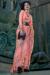 Picture of Splendid Organza Dark Salmon Saree