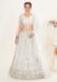 Picture of Fascinating Georgette & Net Off White Lehenga Choli