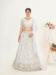 Picture of Fascinating Georgette & Net Off White Lehenga Choli