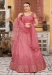 Picture of Georgette & Net Pale Violet Red Lehenga Choli