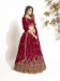 Picture of Taking Georgette Maroon Lehenga Choli