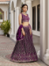 Picture of Appealing Georgette Saddle Brown Lehenga Choli