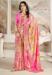 Picture of Superb Crepe & Silk Pale Violet Red Saree