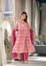 Picture of Georgette & Silk Rosy Brown Readymade Salwar Kameez