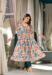 Picture of Georgette & Silk Rosy Brown Readymade Salwar Kameez