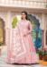 Picture of Classy Silk Light Pink Readymade Gown