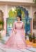 Picture of Classy Silk Light Pink Readymade Gown