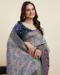 Picture of Beauteous Silk Dark Grey Saree