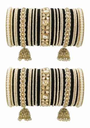 Picture of Resplendent Black Bangles