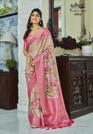 Picture of Appealing Silk Light Coral Saree