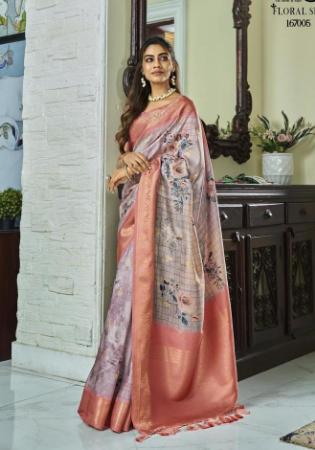 Picture of Resplendent Silk Rosy Brown Saree