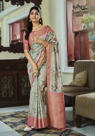 Picture of Wonderful Silk Dark Grey Saree