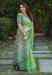 Picture of Ideal Cotton Dark Sea Green Saree