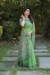 Picture of Ideal Cotton Dark Sea Green Saree