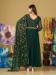 Picture of Shapely Georgette Sea Green Anarkali Salwar Kameez