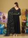 Picture of Splendid Georgette Black Anarkali Salwar Kameez