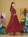 Picture of Appealing Georgette Maroon Anarkali Salwar Kameez