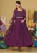 Picture of Georgette Medium Orchid Anarkali Salwar Kameez