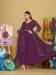 Picture of Georgette Medium Orchid Anarkali Salwar Kameez