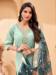 Picture of Enticing Silk Dark Sea Green Readymade Salwar Kameez