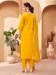 Picture of Comely Silk Orange Readymade Salwar Kameez