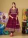 Picture of Georgette Medium Violet Red Anarkali Salwar Kameez