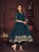 Picture of Georgette Dark Slate Grey Anarkali Salwar Kameez