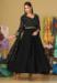 Picture of Statuesque Georgette Black Anarkali Salwar Kameez