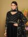 Picture of Statuesque Georgette Black Anarkali Salwar Kameez