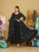 Picture of Statuesque Georgette Black Anarkali Salwar Kameez