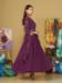 Picture of Fine Georgette Purple Anarkali Salwar Kameez