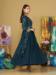 Picture of Georgette Dark Slate Grey Anarkali Salwar Kameez