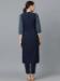 Picture of Beautiful Crepe Navy Blue Kurtis & Tunic