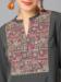 Picture of Good Looking Crepe Dim Gray Kurtis & Tunic