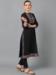 Picture of Alluring Crepe Black Kurtis & Tunic